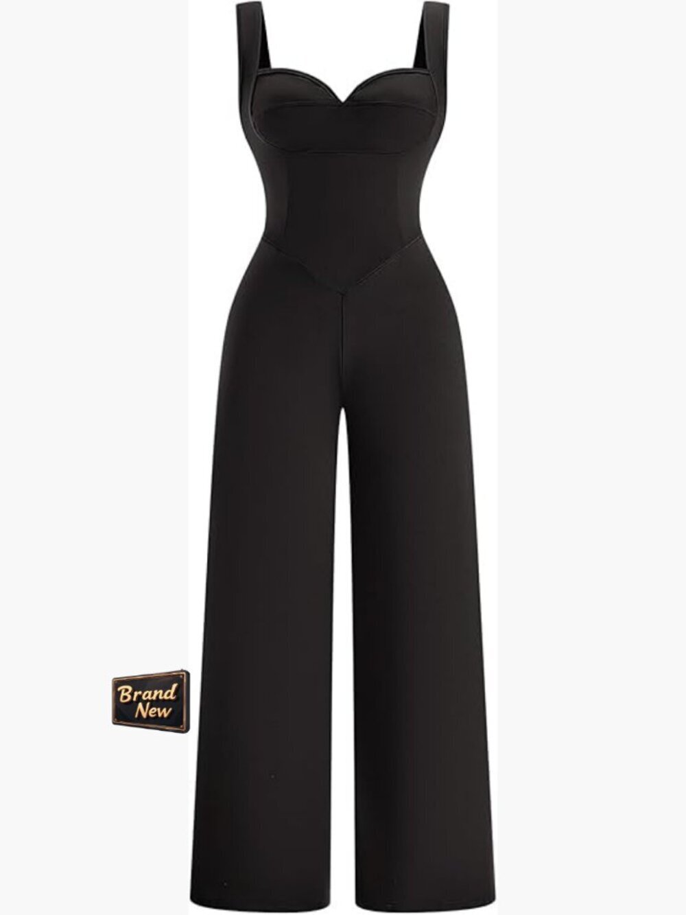 Backless Lace-Up Jumpsuit Sweetheart Neck Cocktail Evening Party Romper